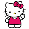 Hello Kitty World game badge