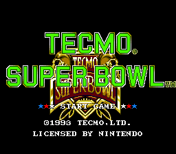 Tecmo Super Bowl (NES) · RetroAchievements