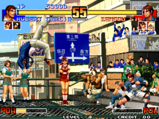 The King Of Fighter 97 - PlayStation Hack 