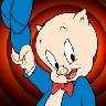 Porky Pig's Haunted Holiday game badge