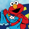 Adventures of Elmo in Grouchland, The game badge