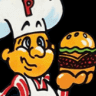 BurgerTime game badge