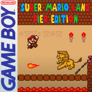 ~Hack~ Super Mario Land: Pier Edition Logo