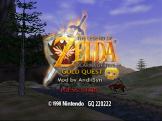 Hack~ Legend of Zelda, The: Gold Quest (Nintendo 64) · RetroAchievements