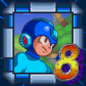 Mega Man 8: Anniversary Collector's Edition game badge