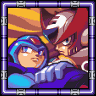 Mega Man X4 game badge