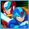 Mega Man X5 game badge