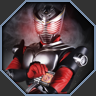 Kamen Rider Ryuki game badge