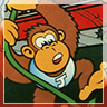 Donkey Kong Junior game badge