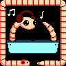 ~Homebrew~ Tapeworm Disco Puzzle (NES)