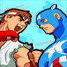 Marvel Super Heroes vs. Street Fighter game badge