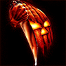 Halloween game badge