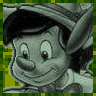 Pinocchio game badge