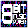 ~Homebrew~ 8BIT Music Power game badge