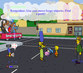 The Simpsons Game PS2 