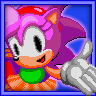 ~Hack~ Amy Rose in Sonic the Hedgehog game badge