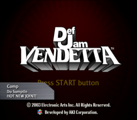 Def Jam: Vendetta (PlayStation 2) · RetroAchievements