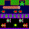 Frogger game badge