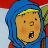 Tintin in Tibet game badge