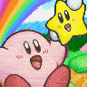 Kirby no Kirakira Kids | Kirby's Super Star Stacker game badge