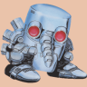 Atomic Robo-Kid game badge
