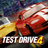 Test Drive 4 game badge