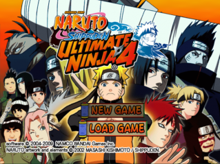 Naruto Shippuden: Ultimate Ninja 5 Opening and All Characters [PS2] 