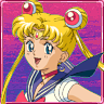 Pretty Soldier Sailor Moon game badge
