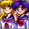 Bishoujo Senshi Sailor Moon S: Jougai Rantou! Shuyaku Soudatsusen game badge