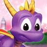 Spyro the Dragon [Japan] game badge