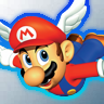 ~Homebrew~ Super Mario 64 game badge