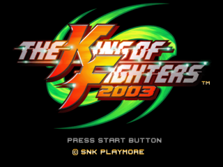 The King of Fighters 2003 All Characters [PS2] 