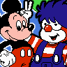 Kid Klown in Night Mayor World | Mickey Mouse III: Yume Fuusen game badge