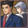Phoenix Wright: Ace Attorney - Justice for All game badge