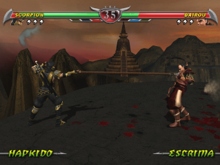 Mortal Kombat: Armageddon (PlayStation 2) Arcade as Liu Kang 