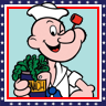 Popeye game badge