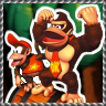 Donkey Kong Country game badge