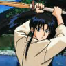 Rurouni Kenshin: Meiji Kenkaku Romantan - Juuyuushi Inbou Hen game badge