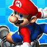 Mario Kart DS game badge
