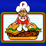 BurgerTime game badge