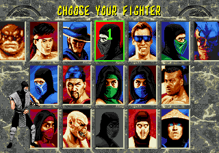 Hey SEGA veterans, I remember my Mortal Kombat II experience on Sega Mega  Drive over 20 years ago - there definitely was Shao Khan's voice announcing  rounds! Now all the roms/cart I