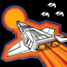 Videocart-23: Galactic Space Wars game badge