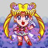 Bishoujo Senshi Sailor Moon S: Kurukkurin game badge