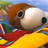 Snoopy vs. The Red Baron game badge