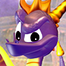 Spyro the Dragon game badge