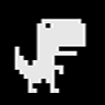 Dinosaur game badge
