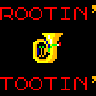 Rootin' Tootin' | La-Pa-Pa (DECO Cassette) game badge