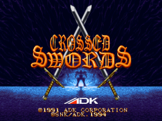 SNK NEO•GEO CD: CROSSED SWORDS 