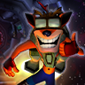 Crash Bandicoot 2: Cortex Strikes Back game badge
