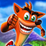 Crash Bandicoot: The Huge Adventure | Crash Bandicoot: XS game badge
